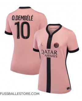 Günstige Paris Saint-Germain Ousmane Dembele #10 3rd trikot Damen 2024-25 Kurzarm